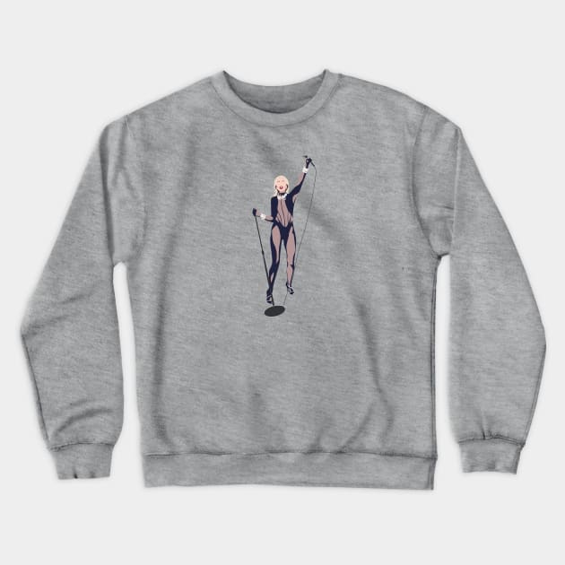 Heart of Glass Crewneck Sweatshirt by ShayliKipnis